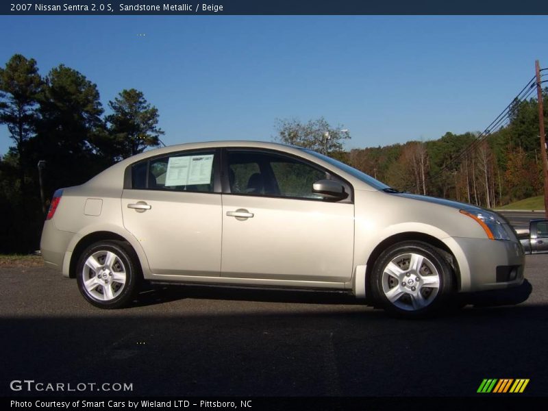 Sandstone Metallic / Beige 2007 Nissan Sentra 2.0 S