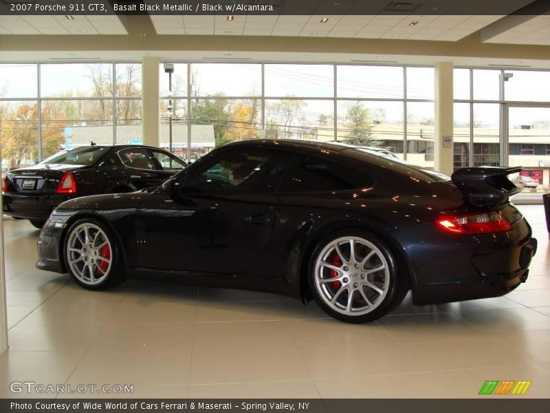 Basalt Black Metallic / Black w/Alcantara 2007 Porsche 911 GT3