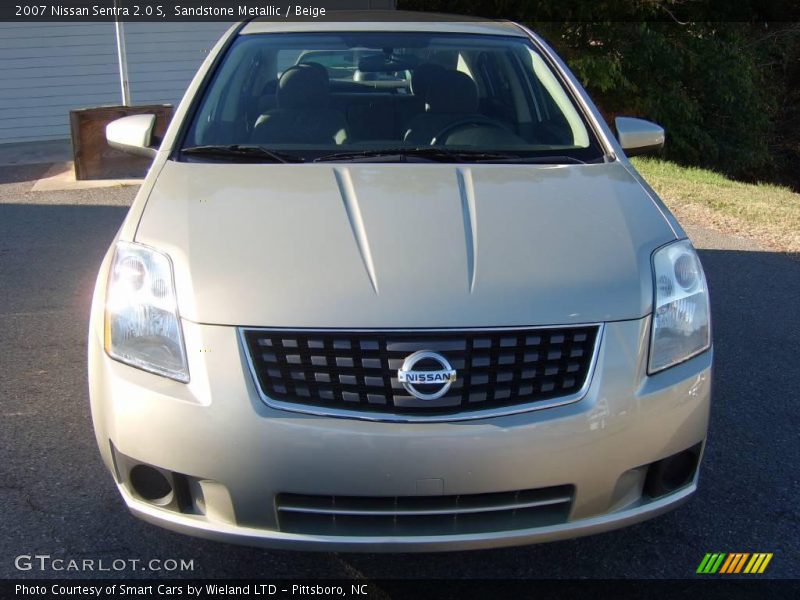 Sandstone Metallic / Beige 2007 Nissan Sentra 2.0 S