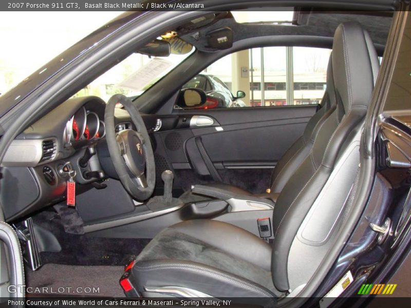 Basalt Black Metallic / Black w/Alcantara 2007 Porsche 911 GT3