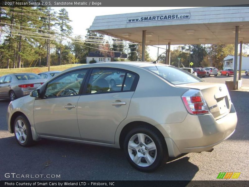 Sandstone Metallic / Beige 2007 Nissan Sentra 2.0 S