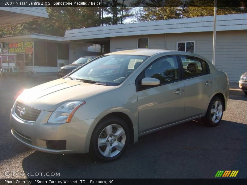 Sandstone Metallic / Beige 2007 Nissan Sentra 2.0 S