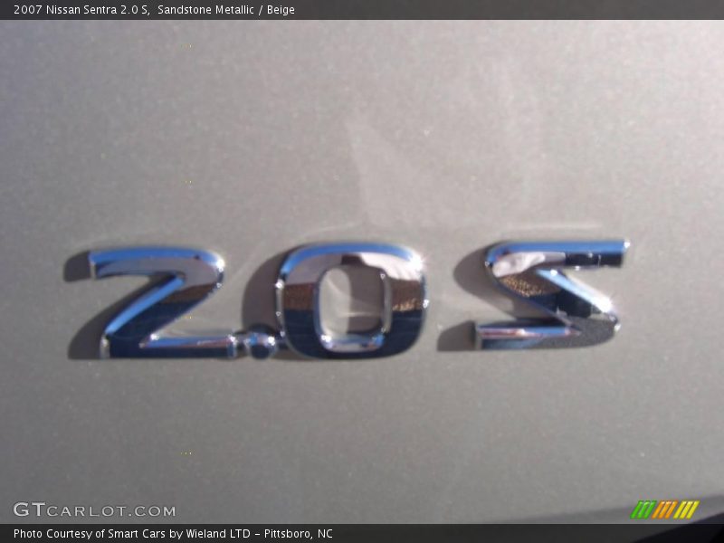 Sandstone Metallic / Beige 2007 Nissan Sentra 2.0 S