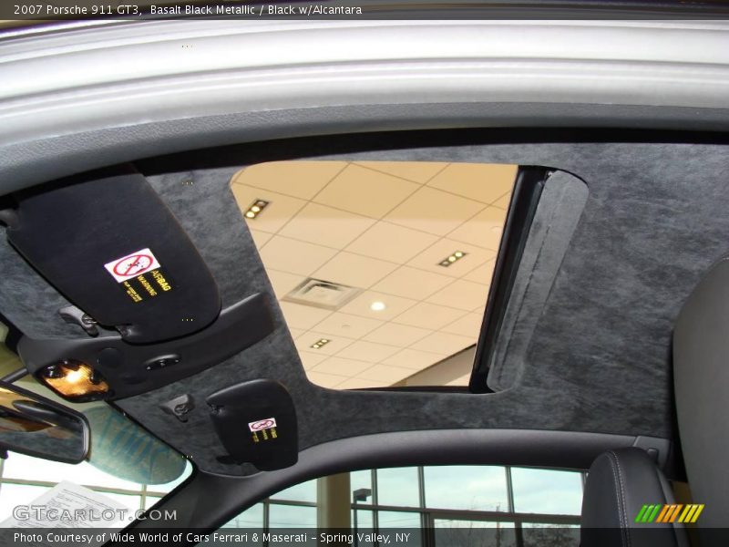 Basalt Black Metallic / Black w/Alcantara 2007 Porsche 911 GT3