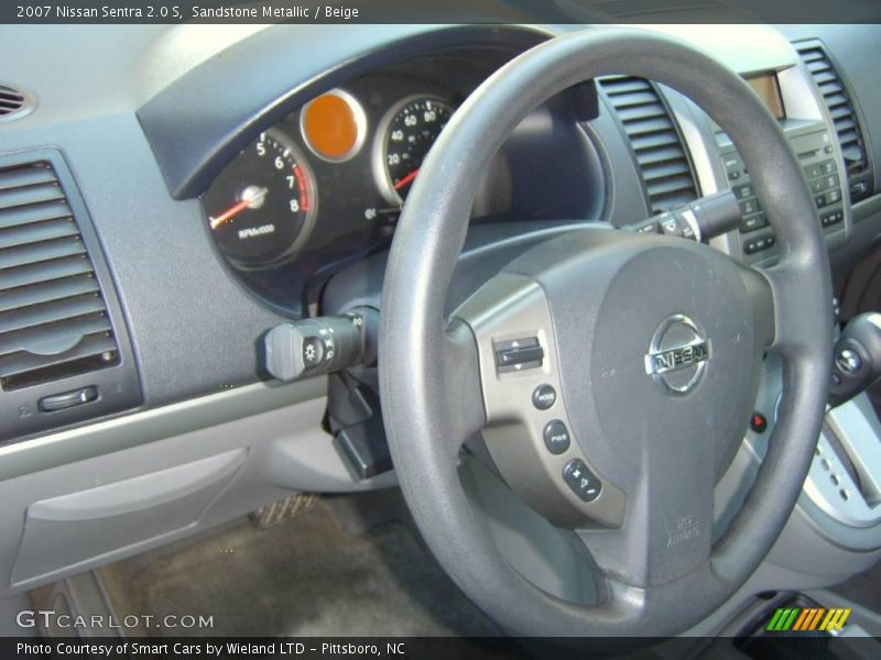 Sandstone Metallic / Beige 2007 Nissan Sentra 2.0 S