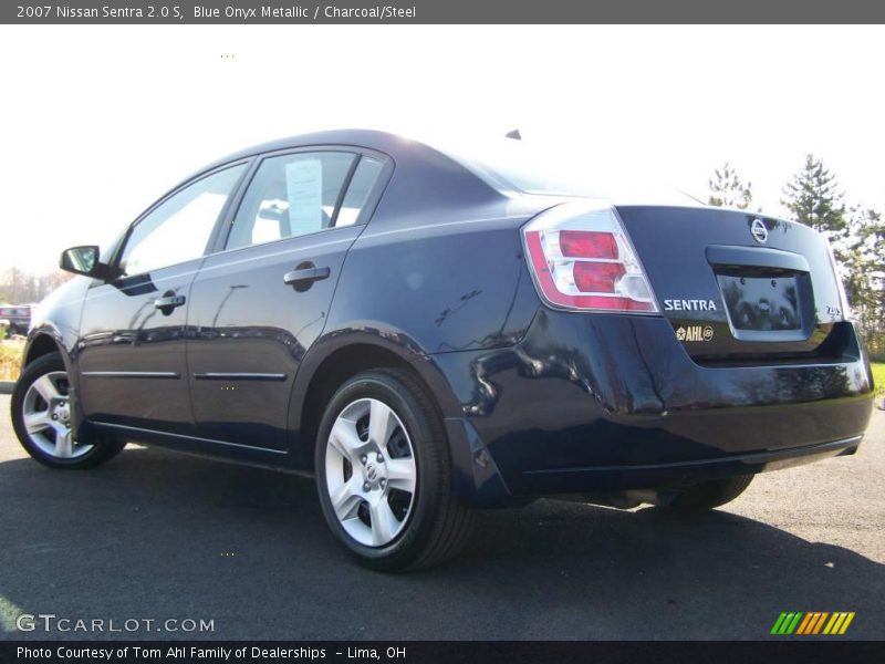 Blue Onyx Metallic / Charcoal/Steel 2007 Nissan Sentra 2.0 S