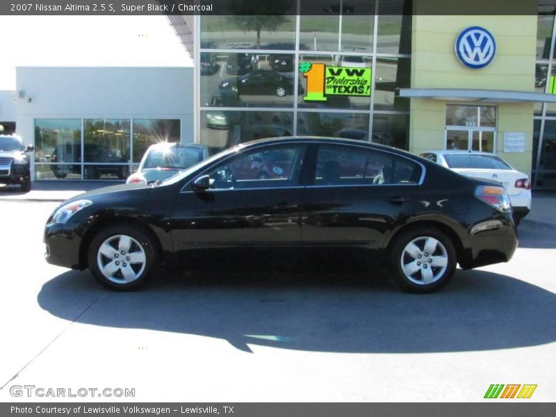 Super Black / Charcoal 2007 Nissan Altima 2.5 S