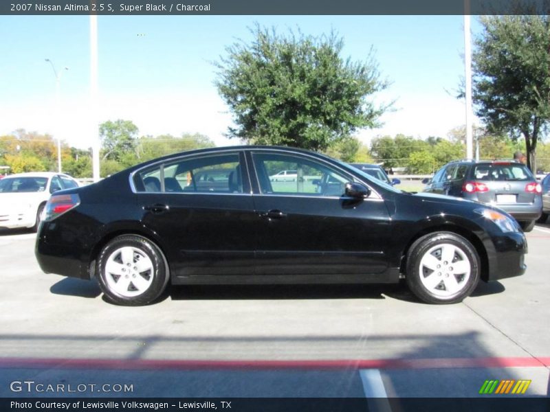 Super Black / Charcoal 2007 Nissan Altima 2.5 S