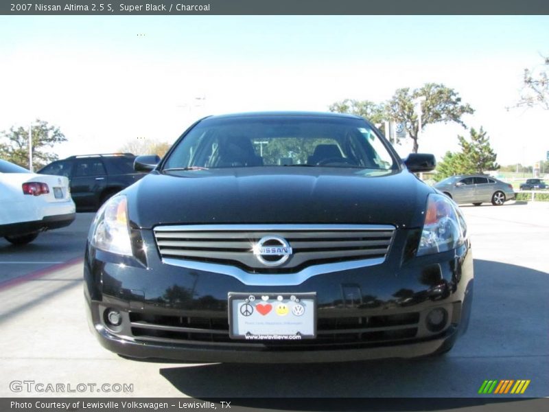 Super Black / Charcoal 2007 Nissan Altima 2.5 S
