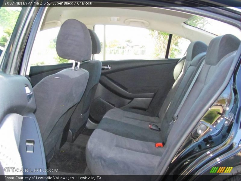 Super Black / Charcoal 2007 Nissan Altima 2.5 S