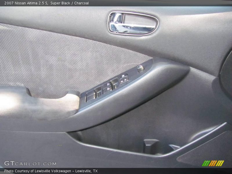 Super Black / Charcoal 2007 Nissan Altima 2.5 S