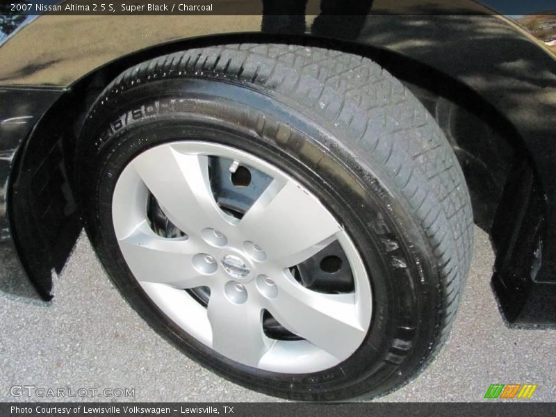 Super Black / Charcoal 2007 Nissan Altima 2.5 S