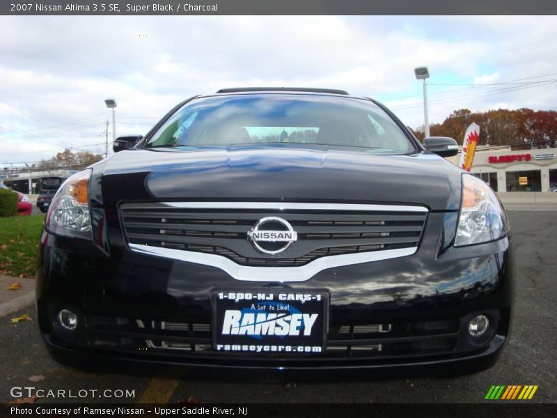 Super Black / Charcoal 2007 Nissan Altima 3.5 SE