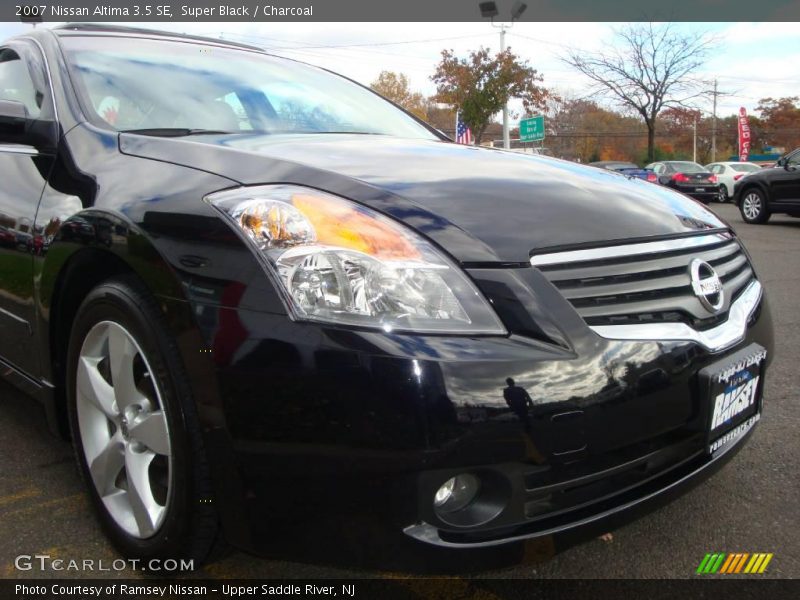 Super Black / Charcoal 2007 Nissan Altima 3.5 SE