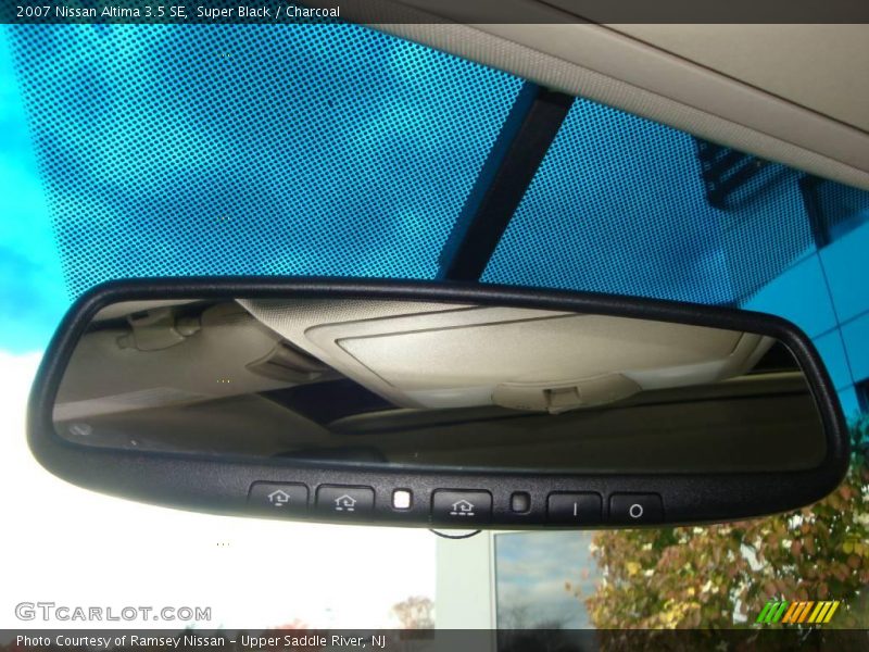 Super Black / Charcoal 2007 Nissan Altima 3.5 SE