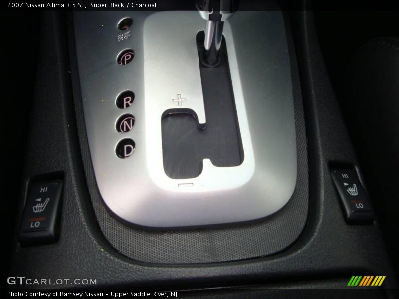 Super Black / Charcoal 2007 Nissan Altima 3.5 SE