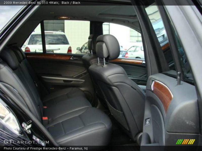 Black / Black 2009 Mercedes-Benz ML 350 4Matic