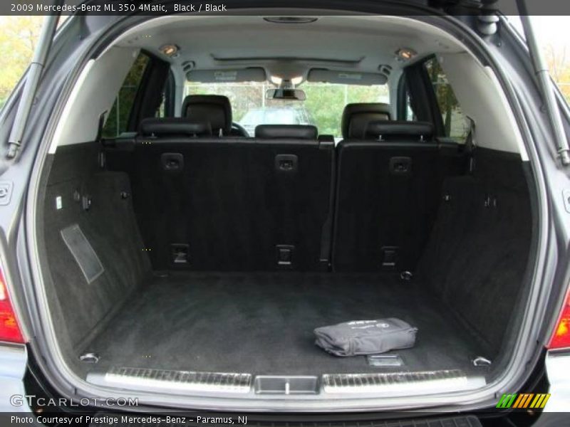 Black / Black 2009 Mercedes-Benz ML 350 4Matic