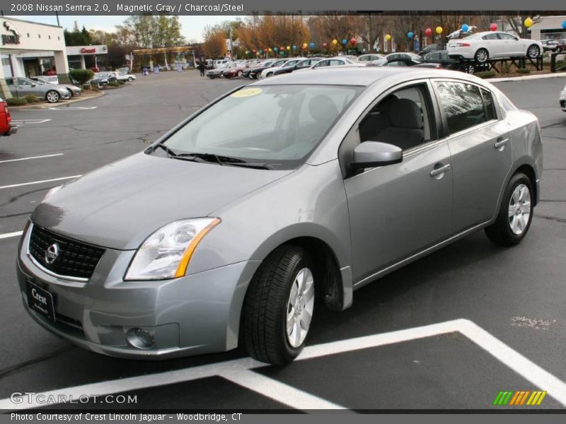 Magnetic Gray / Charcoal/Steel 2008 Nissan Sentra 2.0