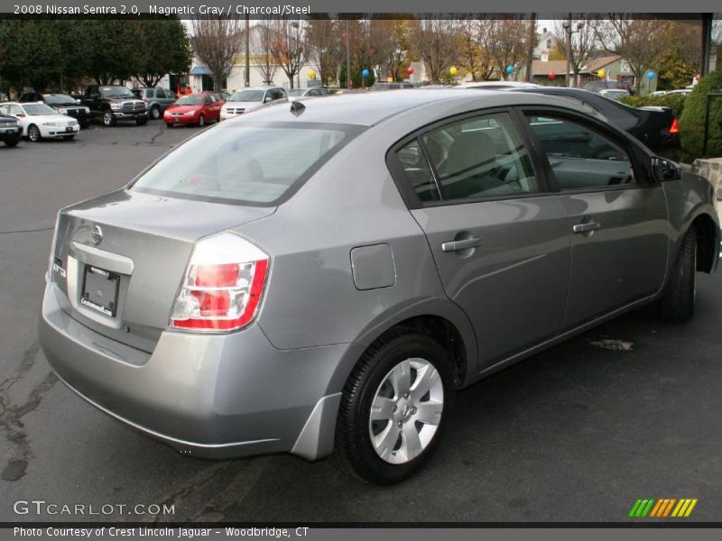 Magnetic Gray / Charcoal/Steel 2008 Nissan Sentra 2.0