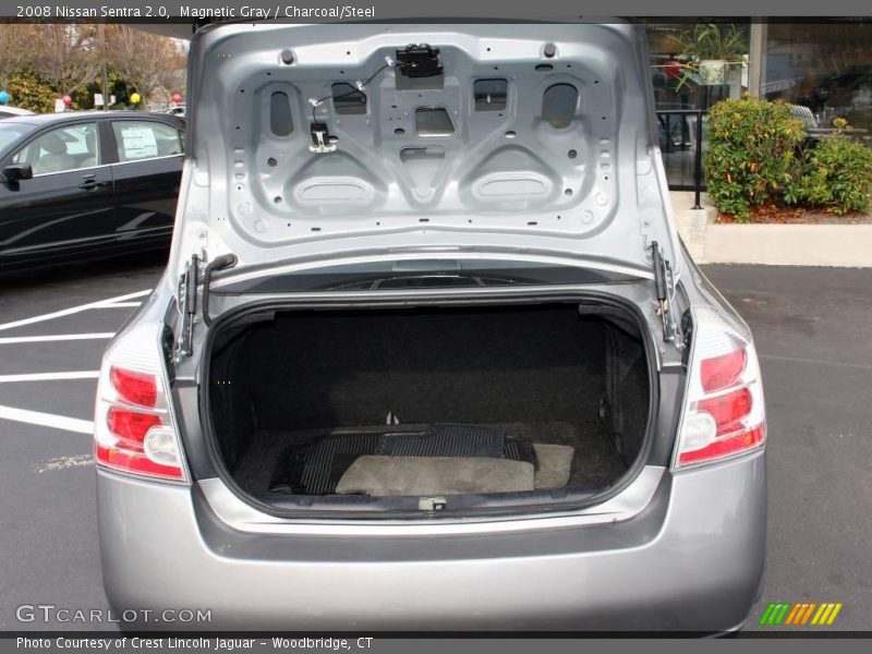 Magnetic Gray / Charcoal/Steel 2008 Nissan Sentra 2.0