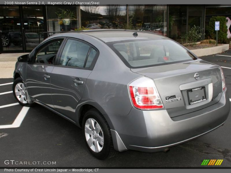 Magnetic Gray / Charcoal/Steel 2008 Nissan Sentra 2.0