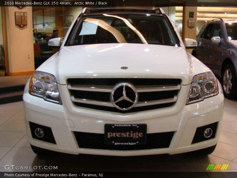 Arctic White / Black 2010 Mercedes-Benz GLK 350 4Matic