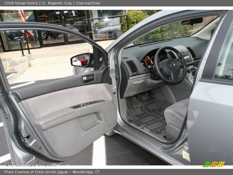 Magnetic Gray / Charcoal/Steel 2008 Nissan Sentra 2.0