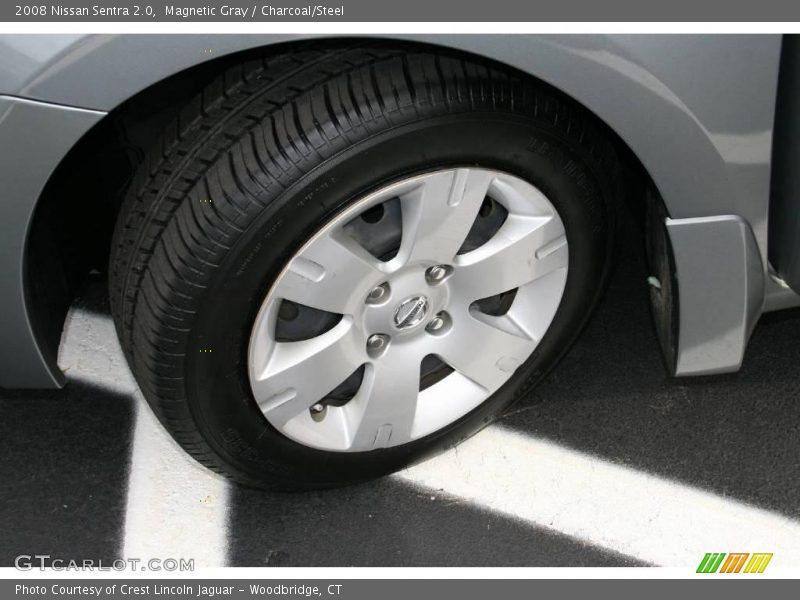 Magnetic Gray / Charcoal/Steel 2008 Nissan Sentra 2.0
