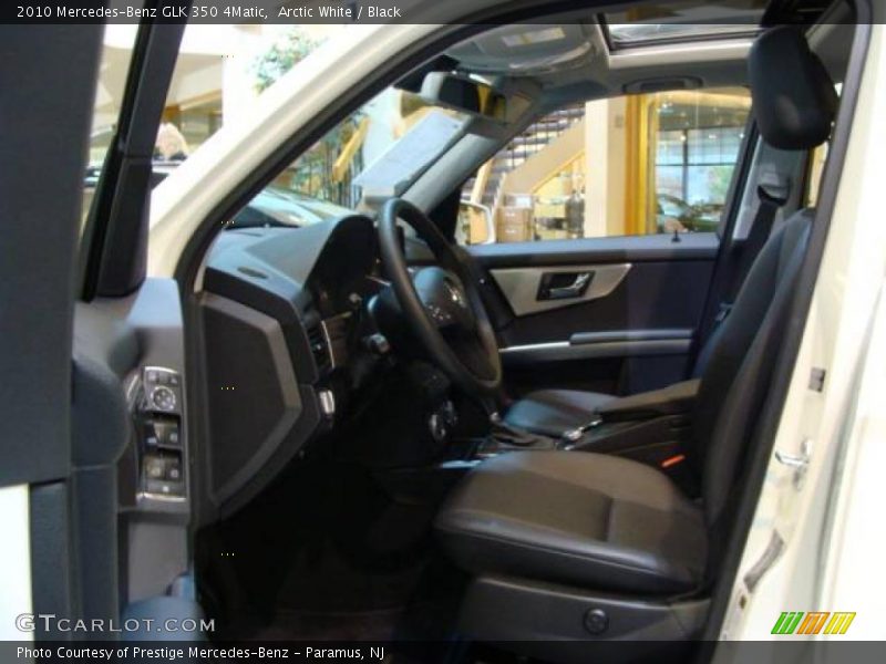 Arctic White / Black 2010 Mercedes-Benz GLK 350 4Matic