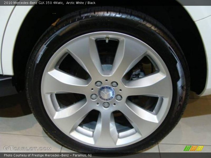 Arctic White / Black 2010 Mercedes-Benz GLK 350 4Matic