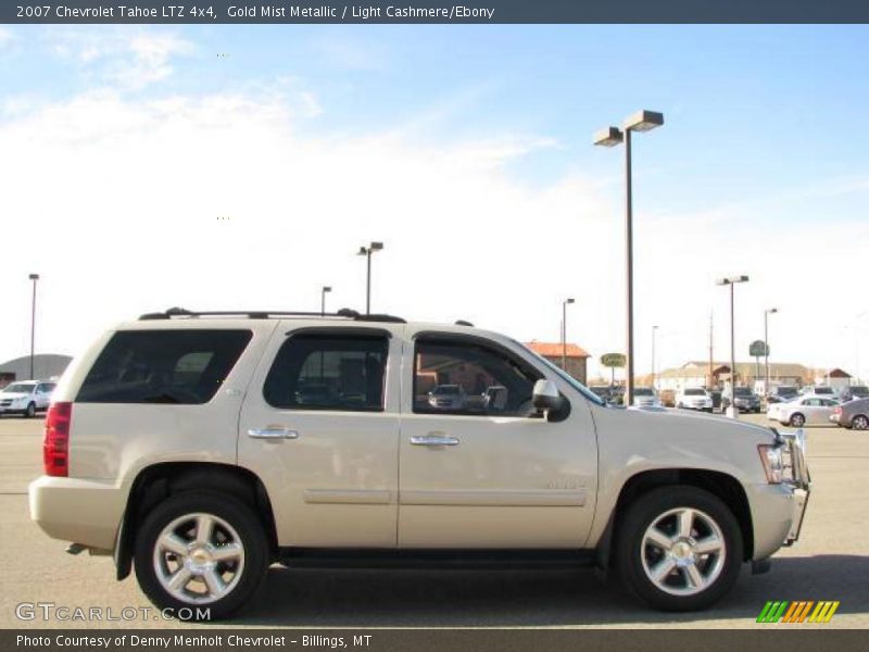 Gold Mist Metallic / Light Cashmere/Ebony 2007 Chevrolet Tahoe LTZ 4x4