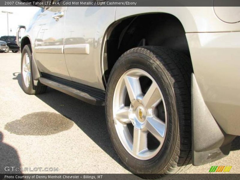 Gold Mist Metallic / Light Cashmere/Ebony 2007 Chevrolet Tahoe LTZ 4x4