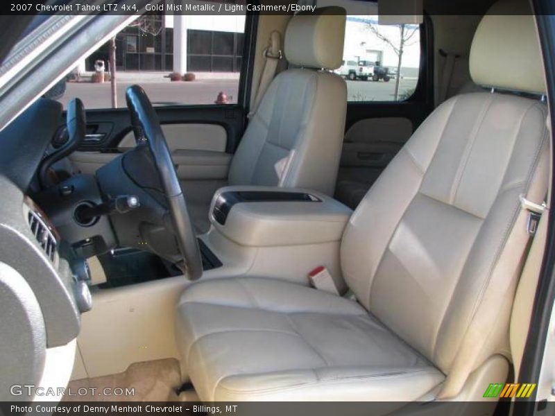 Gold Mist Metallic / Light Cashmere/Ebony 2007 Chevrolet Tahoe LTZ 4x4