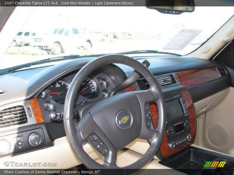 Gold Mist Metallic / Light Cashmere/Ebony 2007 Chevrolet Tahoe LTZ 4x4