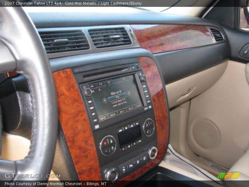 Gold Mist Metallic / Light Cashmere/Ebony 2007 Chevrolet Tahoe LTZ 4x4