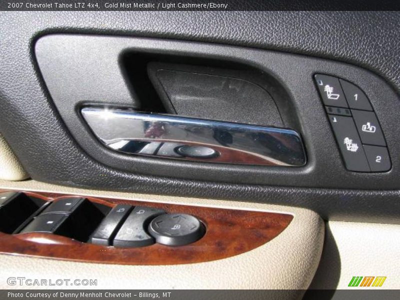 Gold Mist Metallic / Light Cashmere/Ebony 2007 Chevrolet Tahoe LTZ 4x4