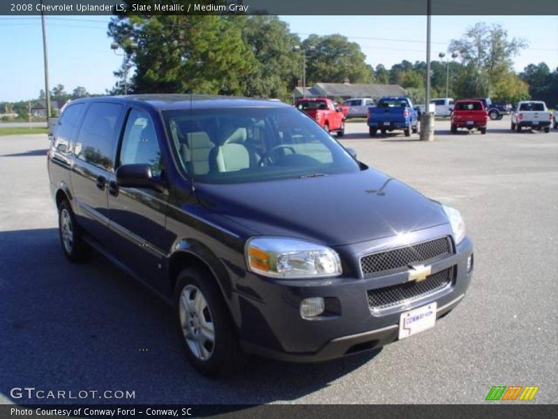 Slate Metallic / Medium Gray 2008 Chevrolet Uplander LS