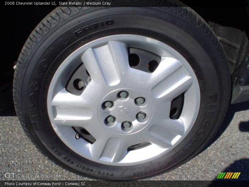 Slate Metallic / Medium Gray 2008 Chevrolet Uplander LS