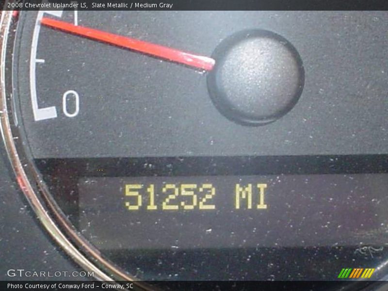 Slate Metallic / Medium Gray 2008 Chevrolet Uplander LS