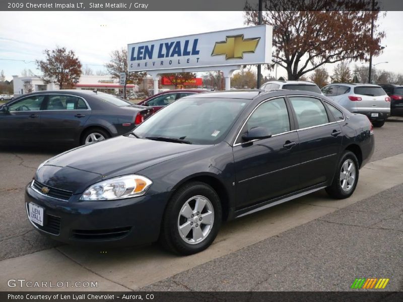 Slate Metallic / Gray 2009 Chevrolet Impala LT