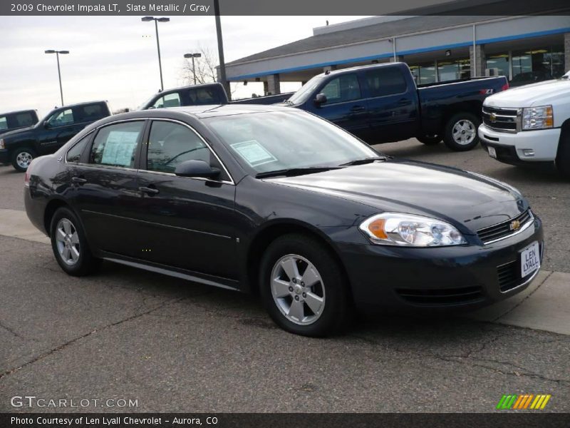 Slate Metallic / Gray 2009 Chevrolet Impala LT