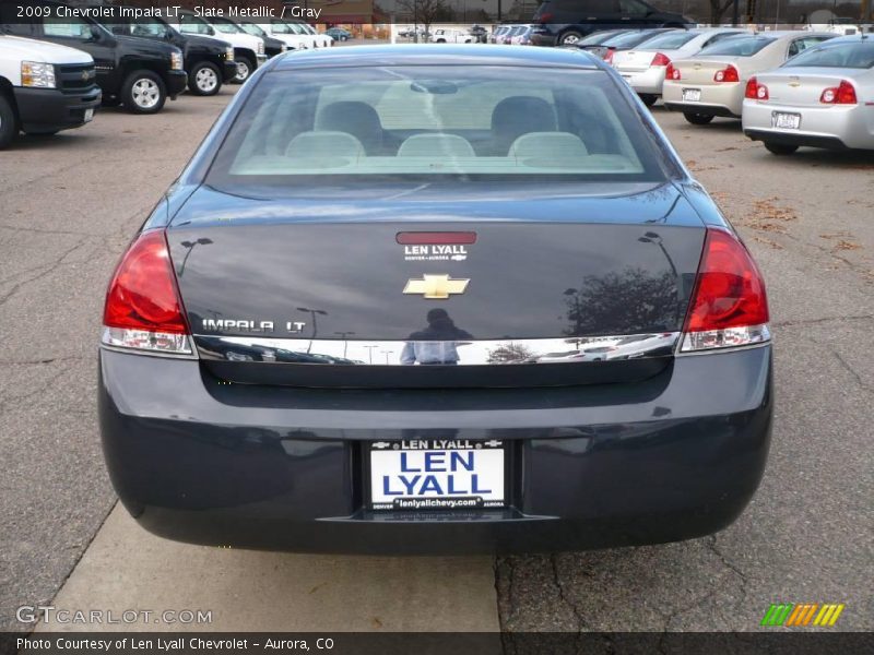 Slate Metallic / Gray 2009 Chevrolet Impala LT