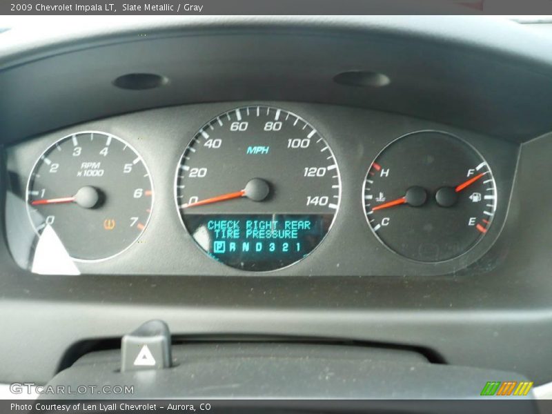 Slate Metallic / Gray 2009 Chevrolet Impala LT