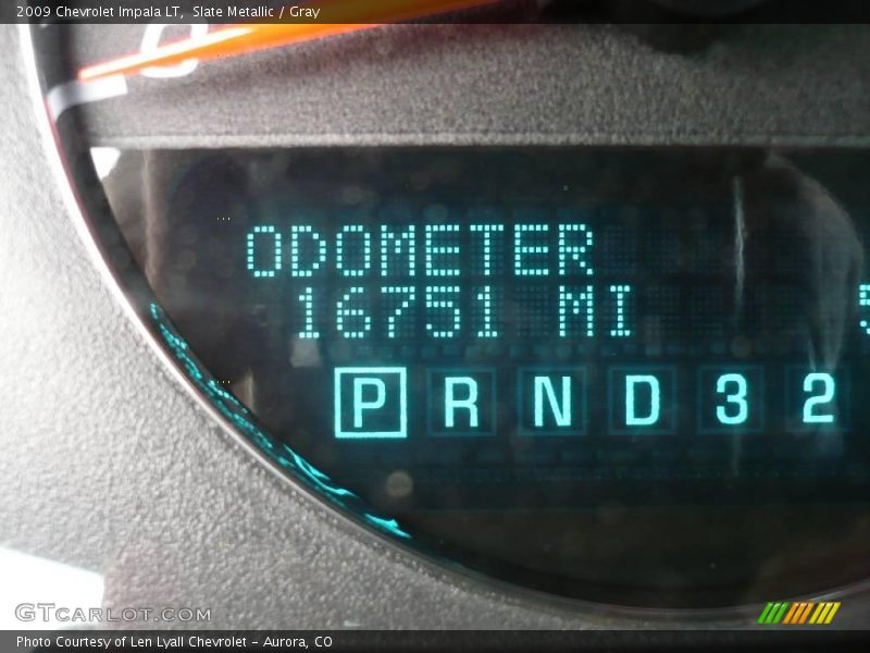 Slate Metallic / Gray 2009 Chevrolet Impala LT