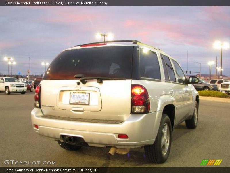 Silver Ice Metallic / Ebony 2009 Chevrolet TrailBlazer LT 4x4