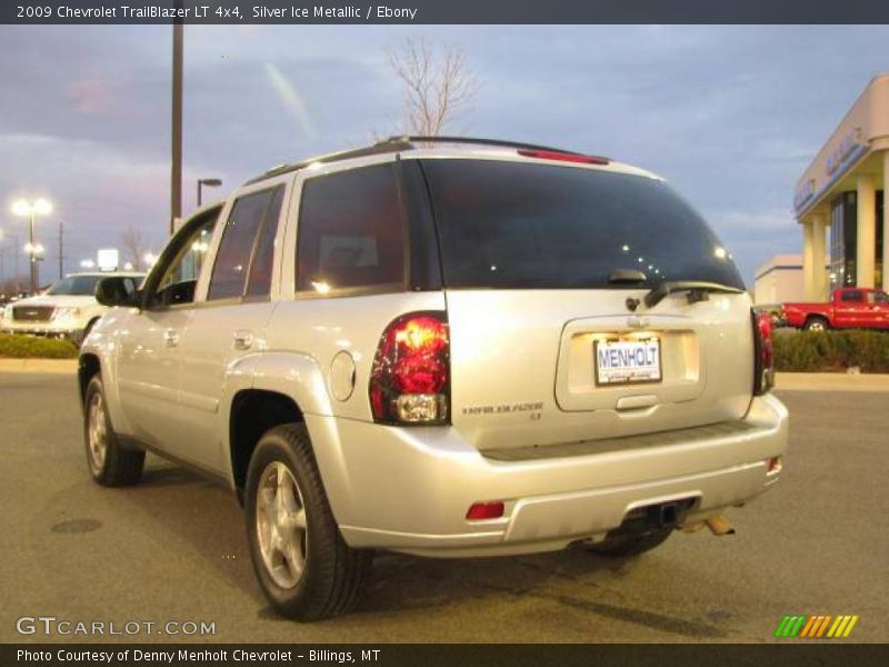 Silver Ice Metallic / Ebony 2009 Chevrolet TrailBlazer LT 4x4