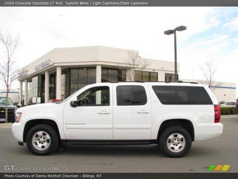 Summit White / Light Cashmere/Dark Cashmere 2009 Chevrolet Suburban LT 4x4