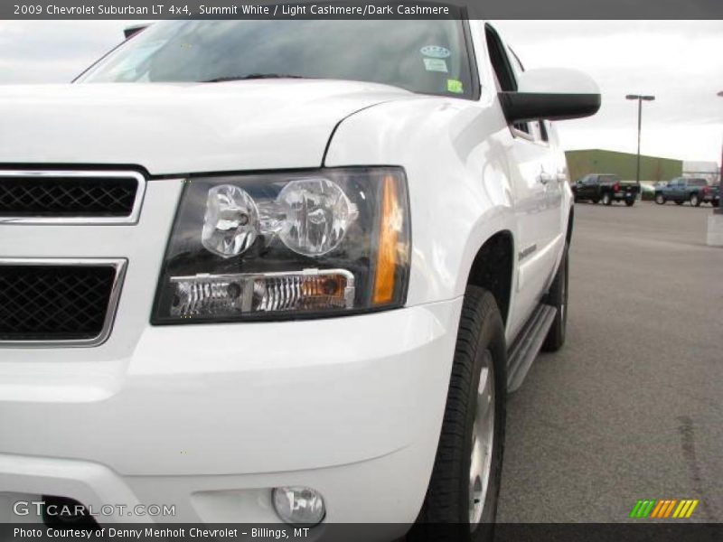 Summit White / Light Cashmere/Dark Cashmere 2009 Chevrolet Suburban LT 4x4