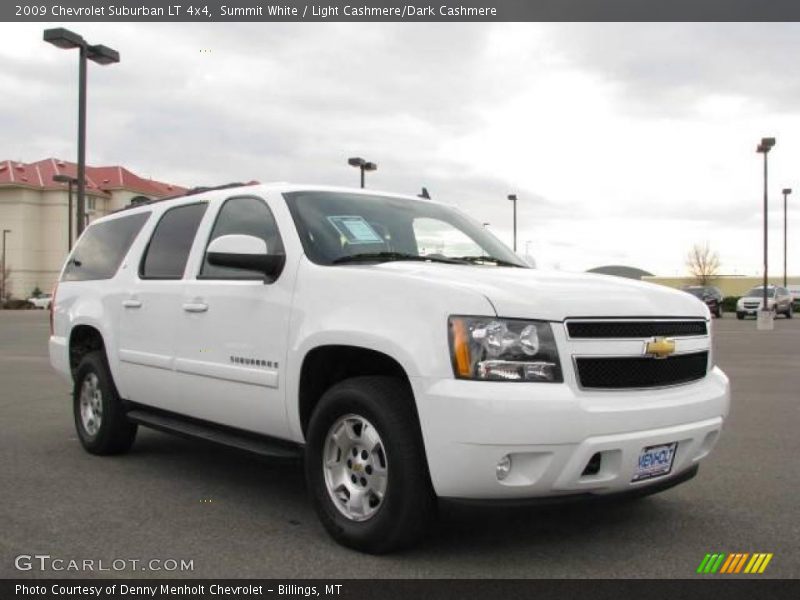 Summit White / Light Cashmere/Dark Cashmere 2009 Chevrolet Suburban LT 4x4
